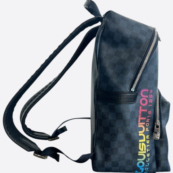 Louis Vuitton Cobalt Damier Safari Jungle Discovery Backpack - Picture 2 of 7